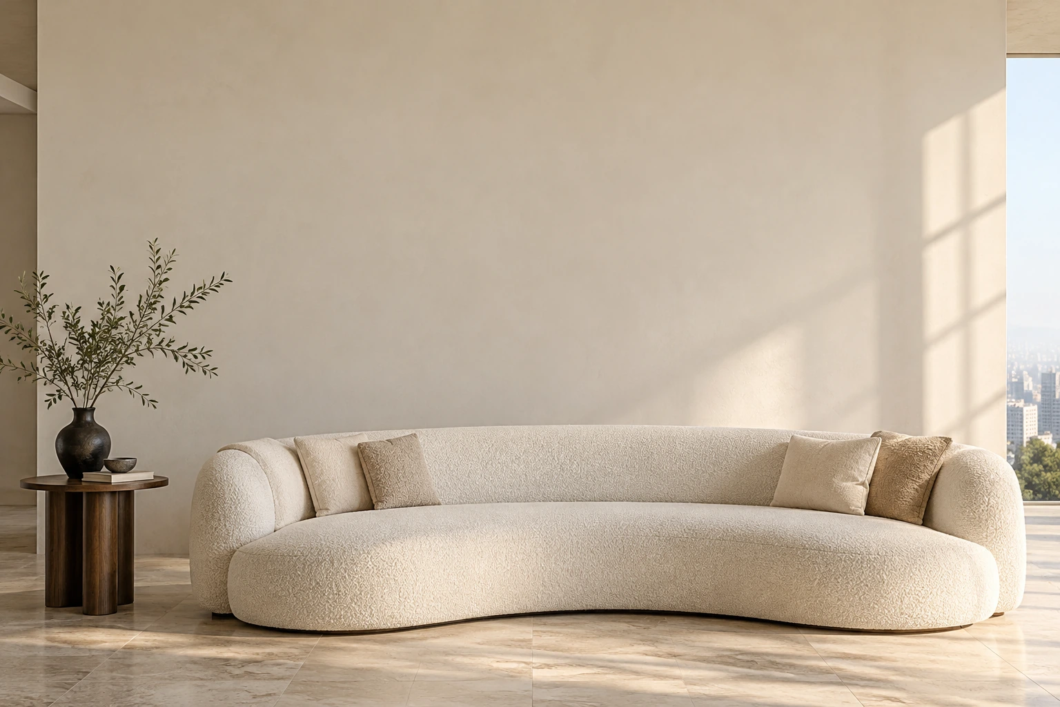Contemporary room setting